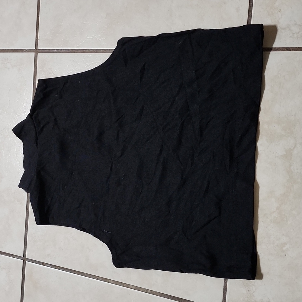 Paridaez Plover Mock Neck Reversible Tank - Black - Medium